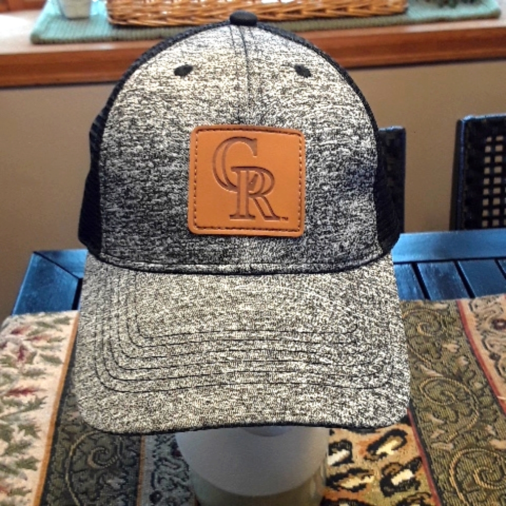 Coke cola snap back hat Colorado Rockies